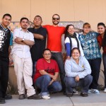 9-Alida & Logan after workshops in Ajo AZ - CCYP 11-12